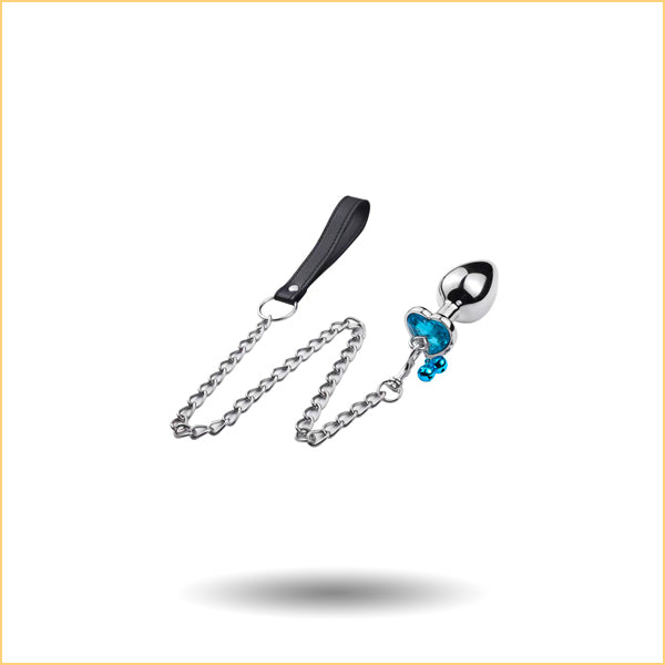 anal plug poop Butt Plug on a Leash — Touch of Fur main image 0