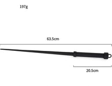 Load image into Gallery viewer, Firm Black Silicone BDSM Training Whip