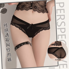 Load image into Gallery viewer, Sweet Bow Tie Sheer Panties