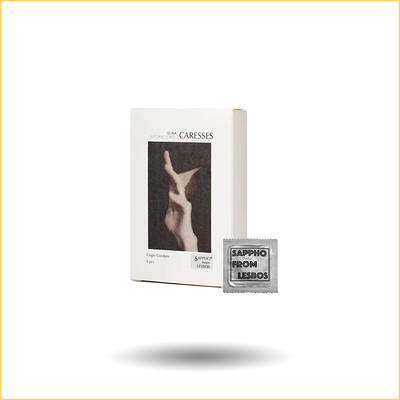 Sappho from lesbos Natural Force Luna Caresses Finger Condom 6 count