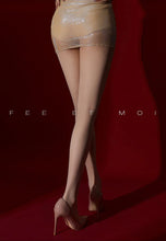 Load image into Gallery viewer, Seamless Deep-Crotch Full-body Stockings