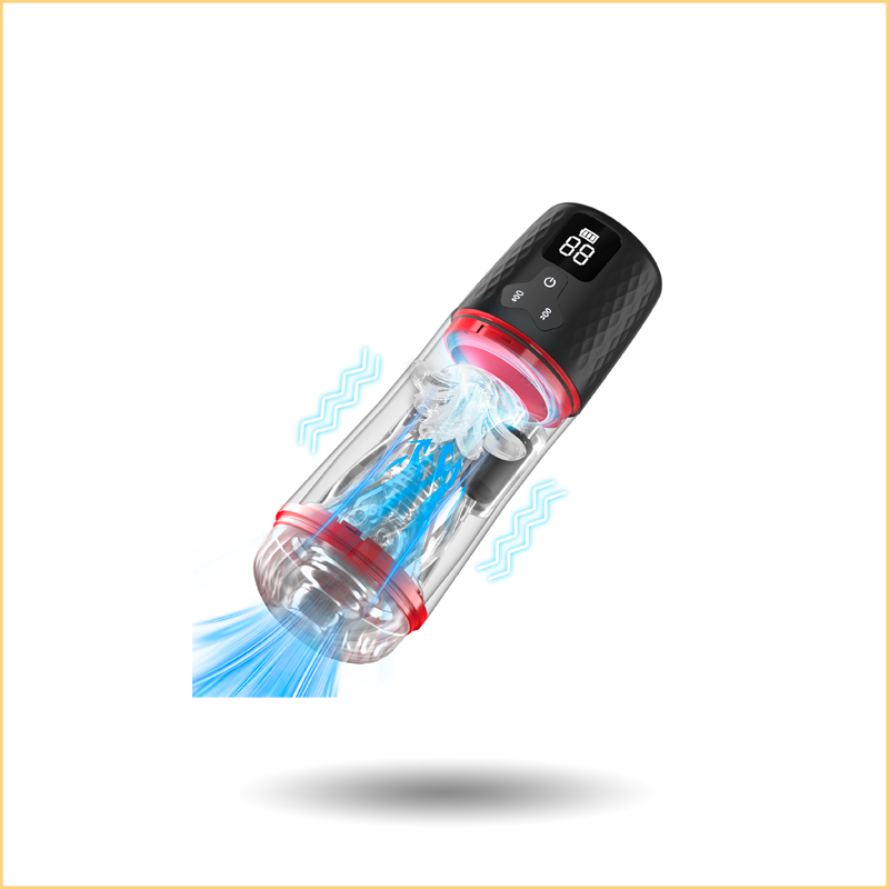 Mengma HGOD Dark Digital Suction & Vibration Stroker