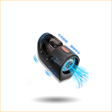 Load image into Gallery viewer, Space Capsule Telescopic Vibrating Male Masturbator