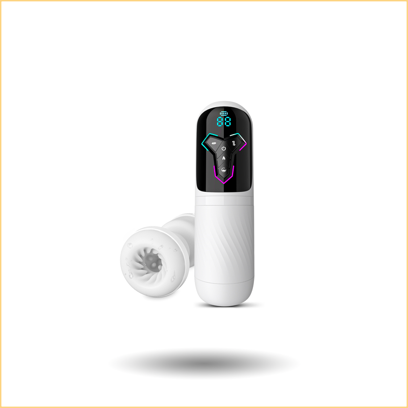 Black Mamba App-Controlled Heated Suction Male Stroker