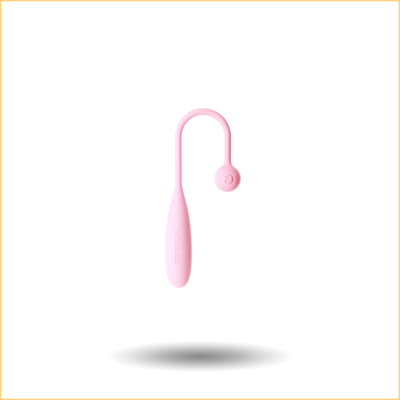 mini pink vibrator LoveLine Dolce 10 Speed Curved Silicone Rechargeable Waterproof Powerf main image 0