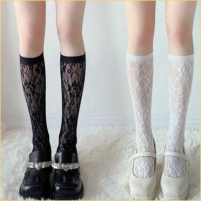 Fishnet patterned JK leg Stocking