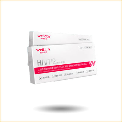 Wellday HIV-1/2 Oral Fluid Rapid Test Kit