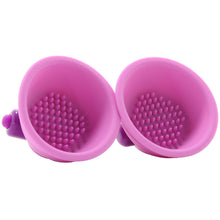 Load image into Gallery viewer, Fantasy For Her Vibrating Nipple Suck-Hers in Purple