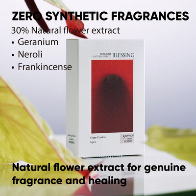 Sappho from lesbos Natural Force Sunlight Blessing Finger Condom 6count