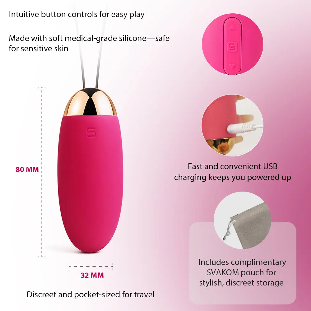 Svakom ELVA Remote-controlled Egg Vibrator