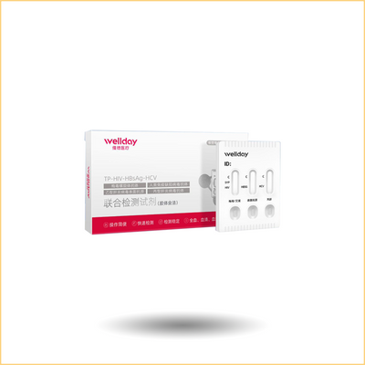 Wellday Medical HIV, Syphilis, Hepatitis A & B Rapid Combo Test