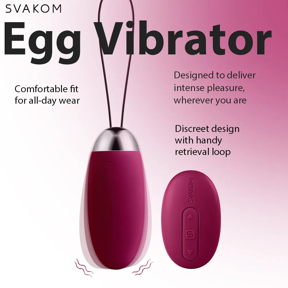 Svakom ELVA Remote-controlled Egg Vibrator