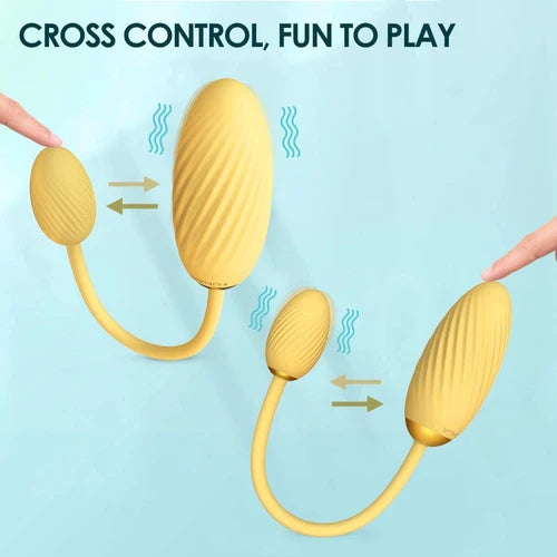 A Double Egg Bullet Vibrator for Women