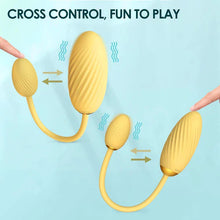 Load image into Gallery viewer, A Double Egg Bullet Vibrator for Women