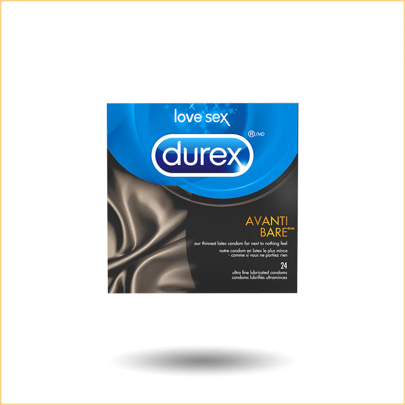 Avanti Bare Latex Condoms in 12 Pack & 24 Pack
