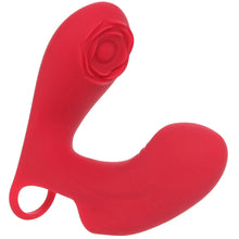 Load image into Gallery viewer, Bloomgasm Rose Touch Finger Vibe