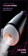 Load image into Gallery viewer, Black Mamba App-Controlled Heated Suction Male Stroker