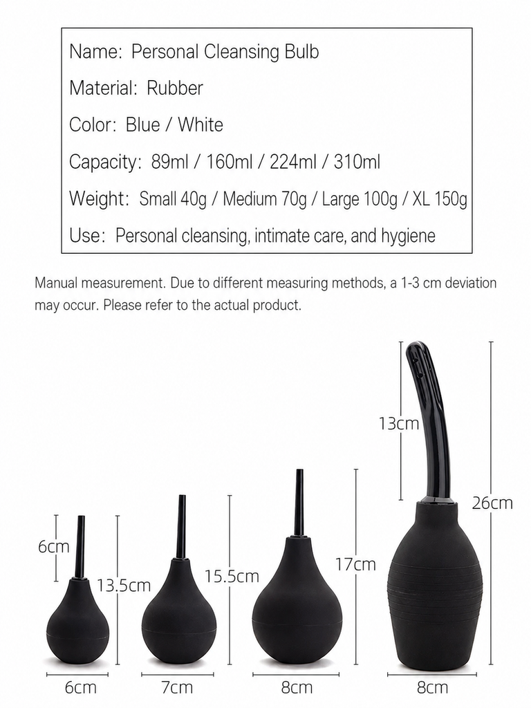 Large Capacity Personal Cleansing Bulb