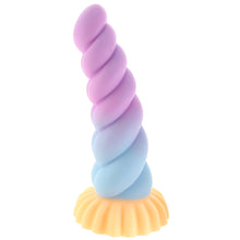 Load image into Gallery viewer, Creature Cocks Mystique Unicorn Silicone Dildo