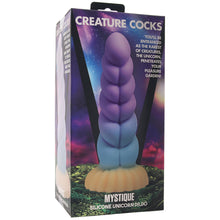 Load image into Gallery viewer, Creature Cocks Mystique Unicorn Silicone Dildo