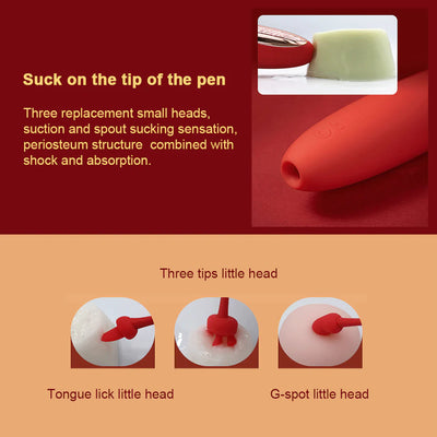 G-spot Point Stimulator Vibrator with Suction