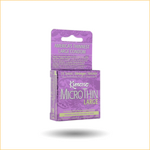 Load image into Gallery viewer, Kimono MicroThin Plus Large Condoms in 3 Pack &amp; 12 Pack
