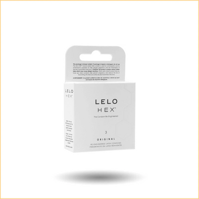 Lelo Hex Original Condoms 3 Pack & 12 Pack & 36 Pack