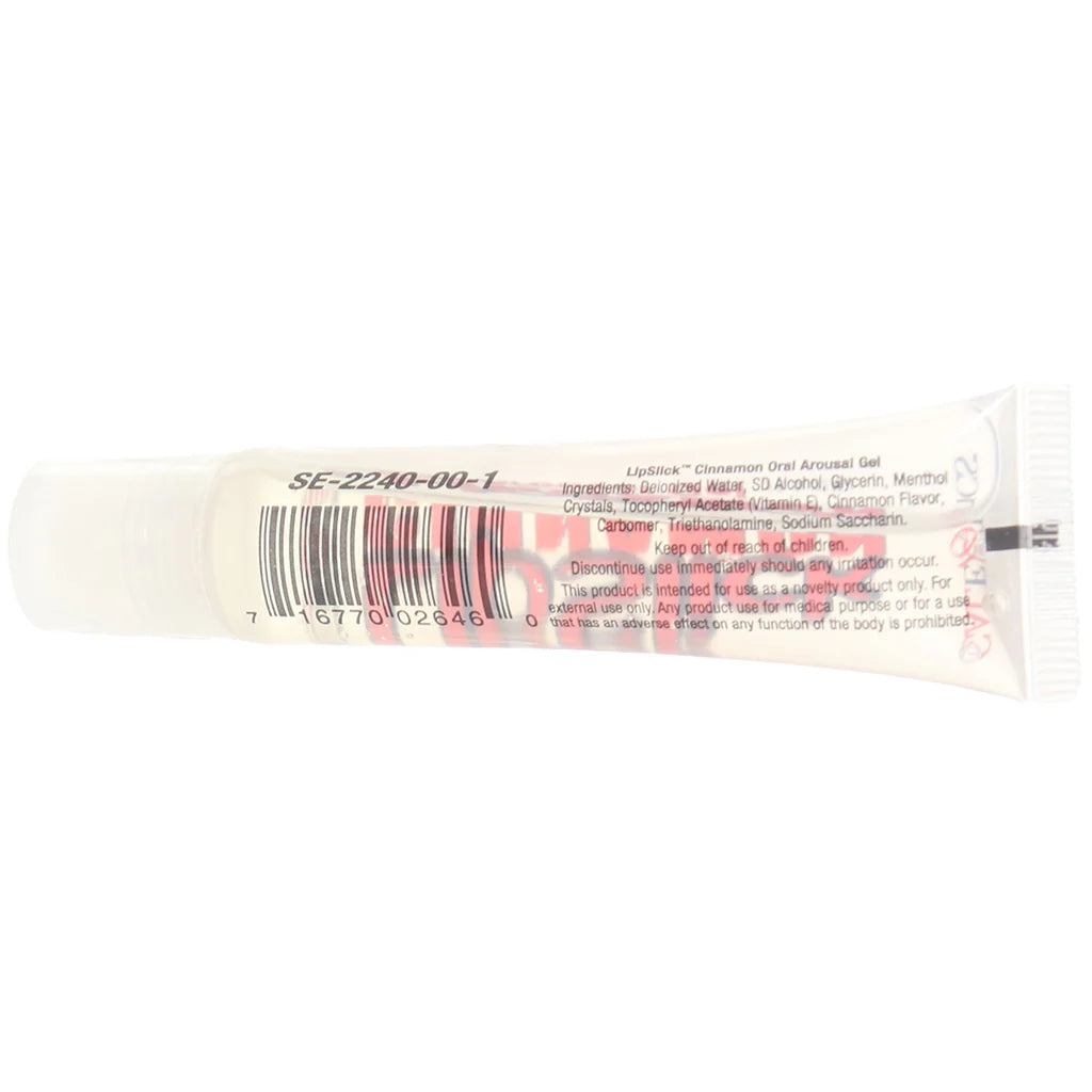 Lipslick Cinnamon Oral Arousal Gel in .5oz/15ml