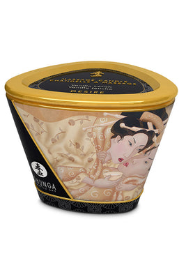 Shunga Massage Candle 5.7oz in Vanilla Fetish
