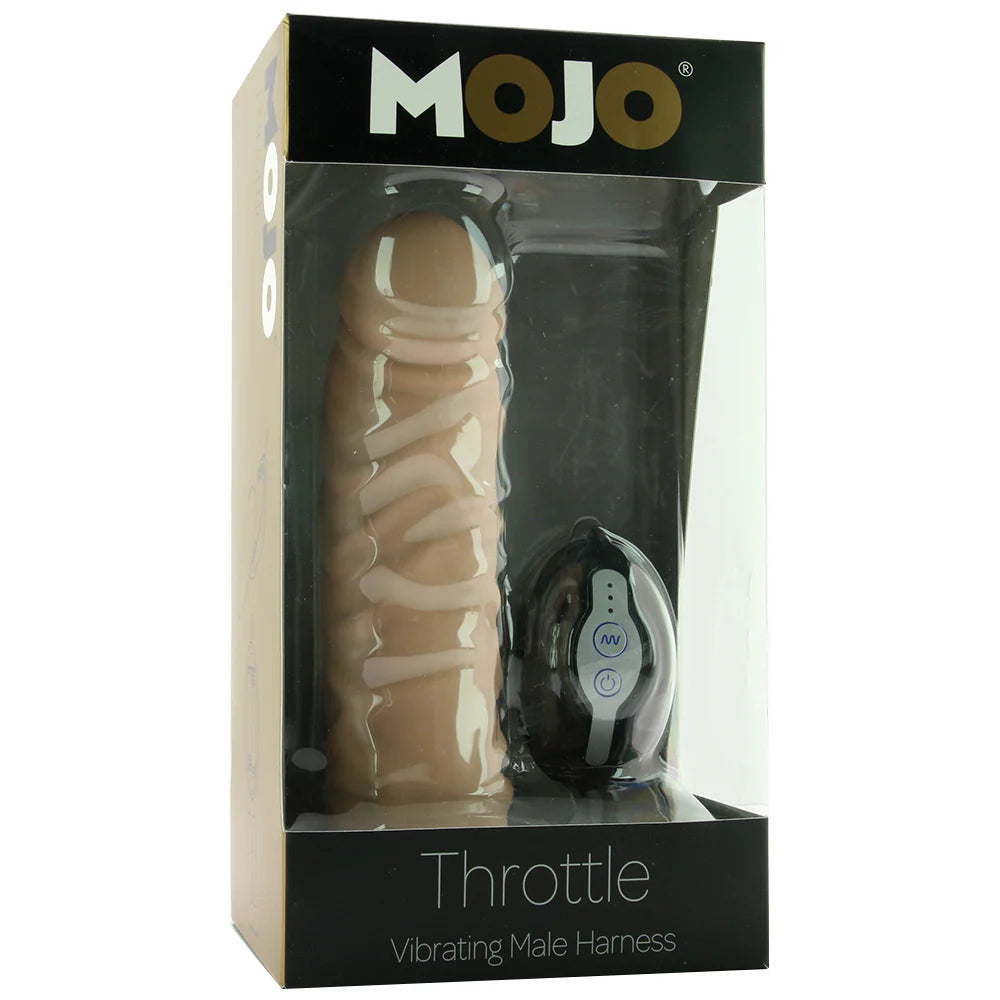 Mojo Throttle Hollow Vibrating Male Dildo