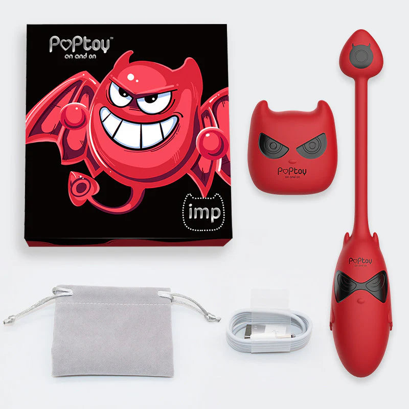 Poptoy Imp Little Devil Smart Egg Vibrator Remote