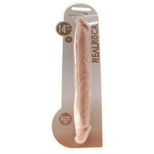 Load image into Gallery viewer, RealRock 14 Inch Double Dildo in White
