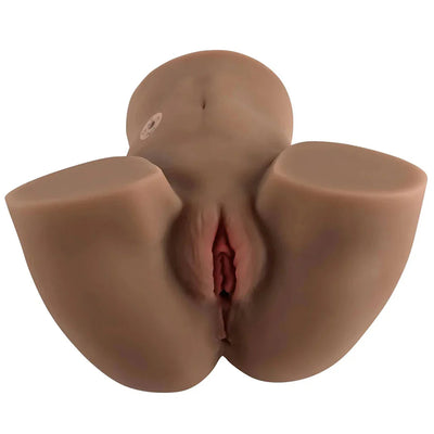 Rear Beauty Sucking & Vibrating Masturbator in Dark