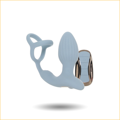 Renegade Pinnacle Cock Ring and Gyrating Plug