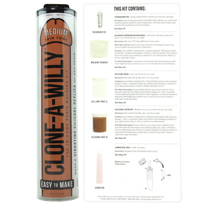 Clone-A-Willy Vibrating Kit in Medium