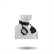 Load image into Gallery viewer, Nylon Bondage Handcuff and Collar Set