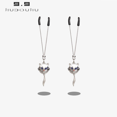 Jiudoujio Fox Bell Nipple Clamp