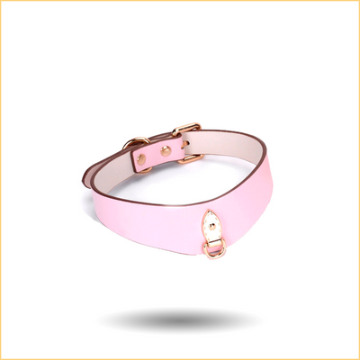 JiudouJiu Sheepskin Bondage Collar