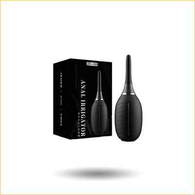 Jeusn Silicone douche enema syringe