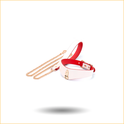 JiudouJiu Sheepskin Bondage Collar