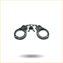 Load image into Gallery viewer, Black Steel BDSM Handcuffs