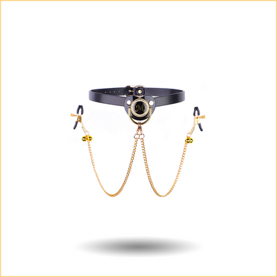 Nipple with Nipple Clamps