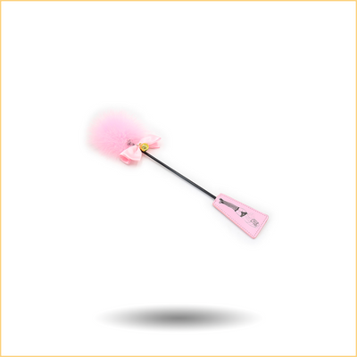 Satin Ribbon Gold Bell Teasing Spanker