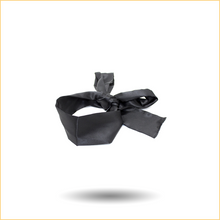Load image into Gallery viewer, Black Satin Blindfold for BDSM Play