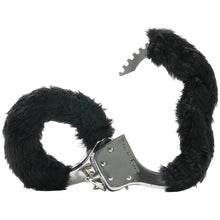 Load image into Gallery viewer, Black Furry Handcuffs