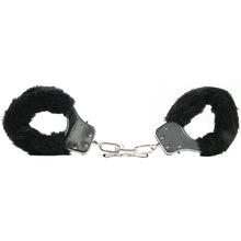 Load image into Gallery viewer, Black Furry Handcuffs