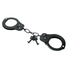 Load image into Gallery viewer, Black Steel BDSM Handcuffs