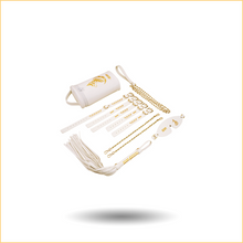 Load image into Gallery viewer, Pure White Egyptian Cat BDSM Set
