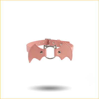 Queen Bat Bondage Collar