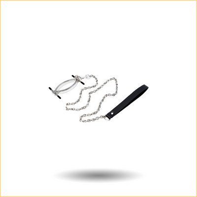 Master Series Pussy Tugger Pussy Clamp and Leash